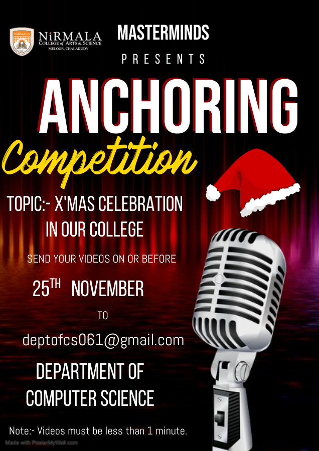 Anchoring Competition for all NCAS students