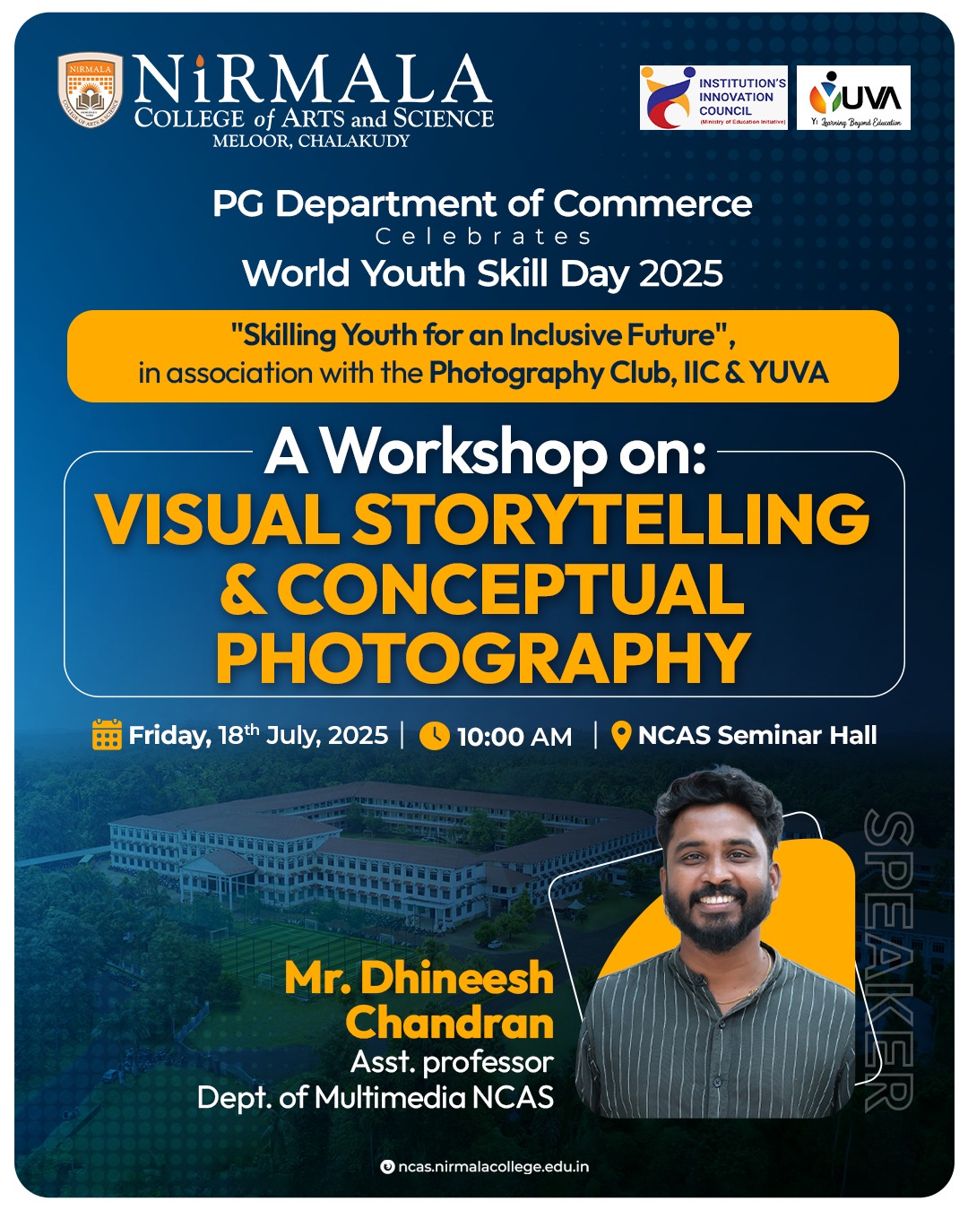  Workshop on “Visual Storytelling & Conceptual Photography”