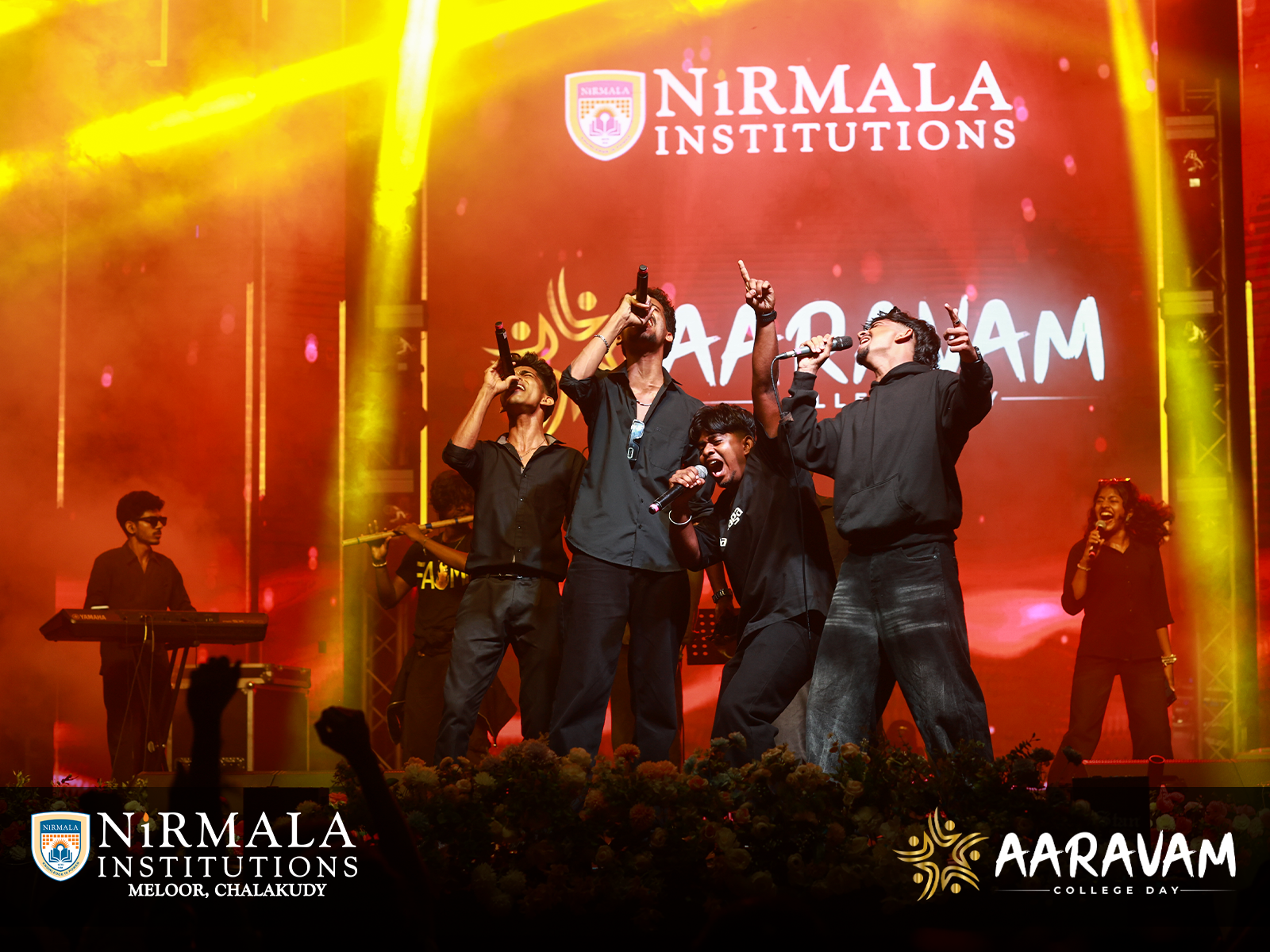 AARAVAM COLLEGE DAY 2026 -Nirmalites performance