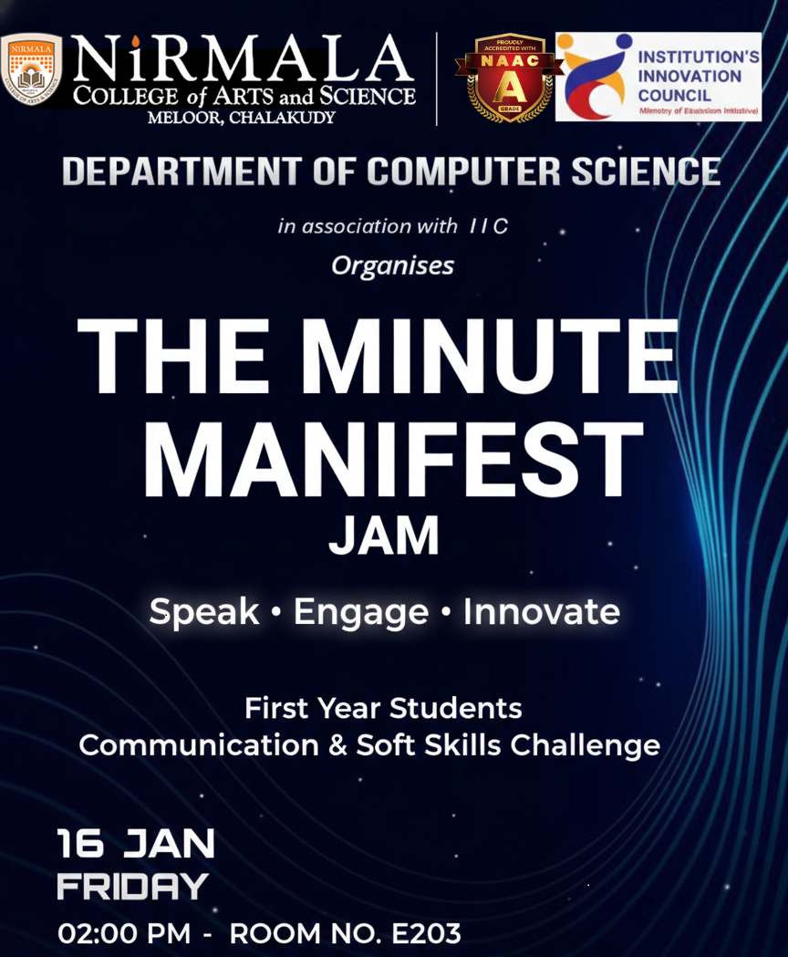 THE MINUTE MANIFEST-JAM