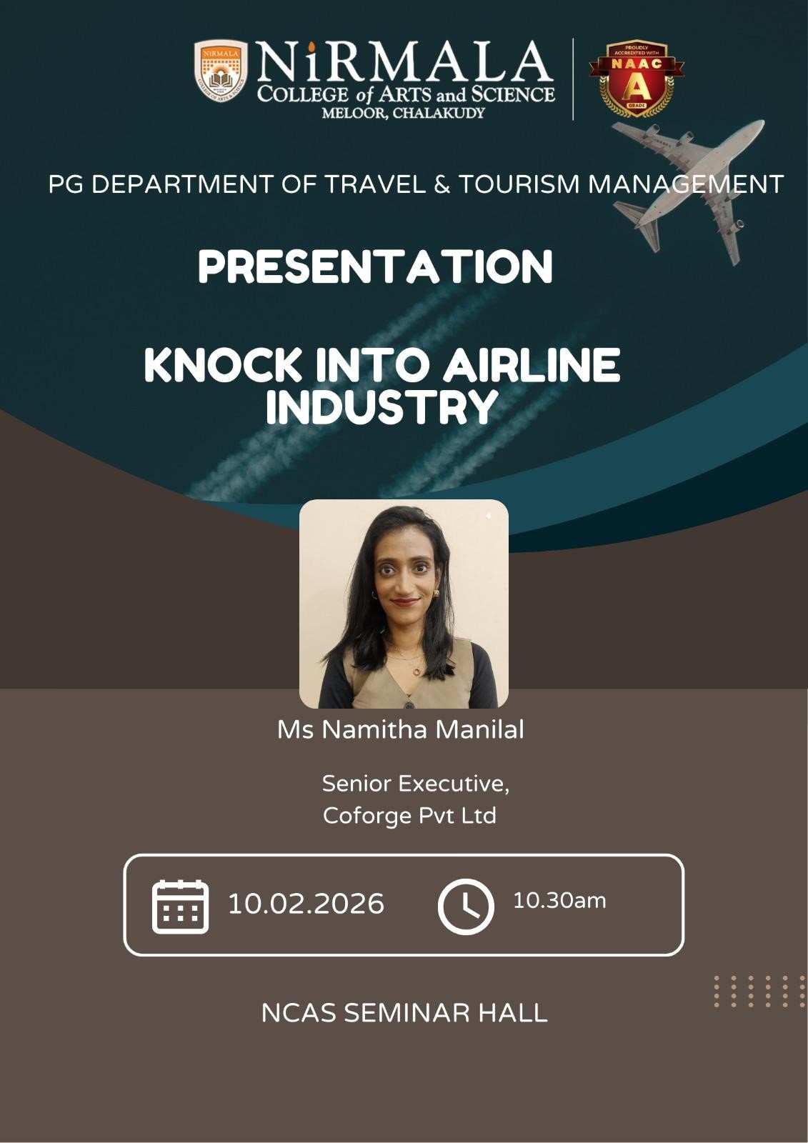 Knock into Airline Presentation