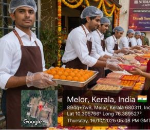Diwali Sweet Distribution