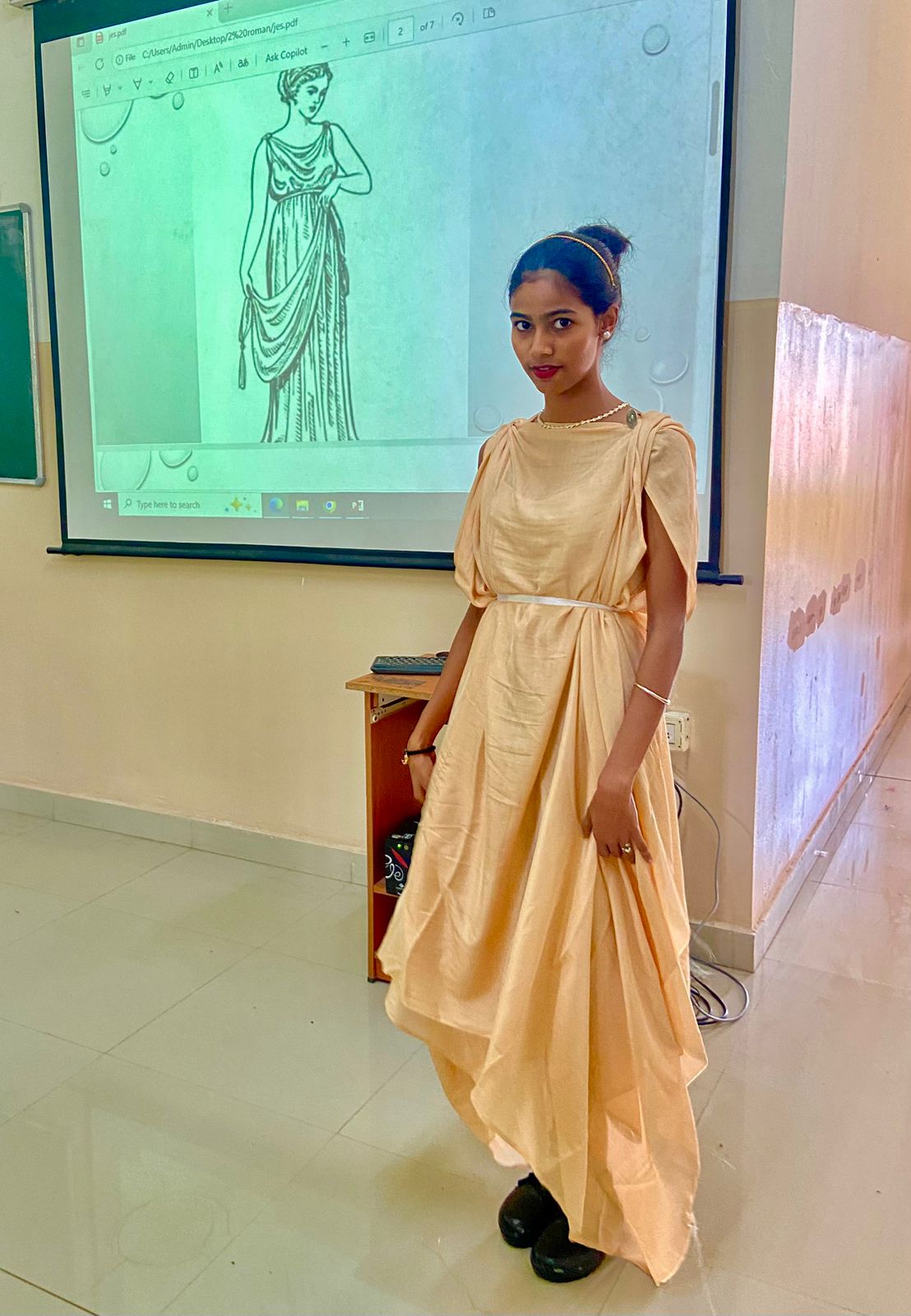 Costume Display Presentation