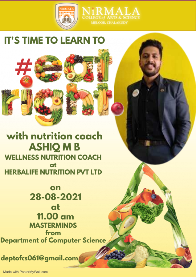 Eat Right with nutrition Couch Ashiq M B