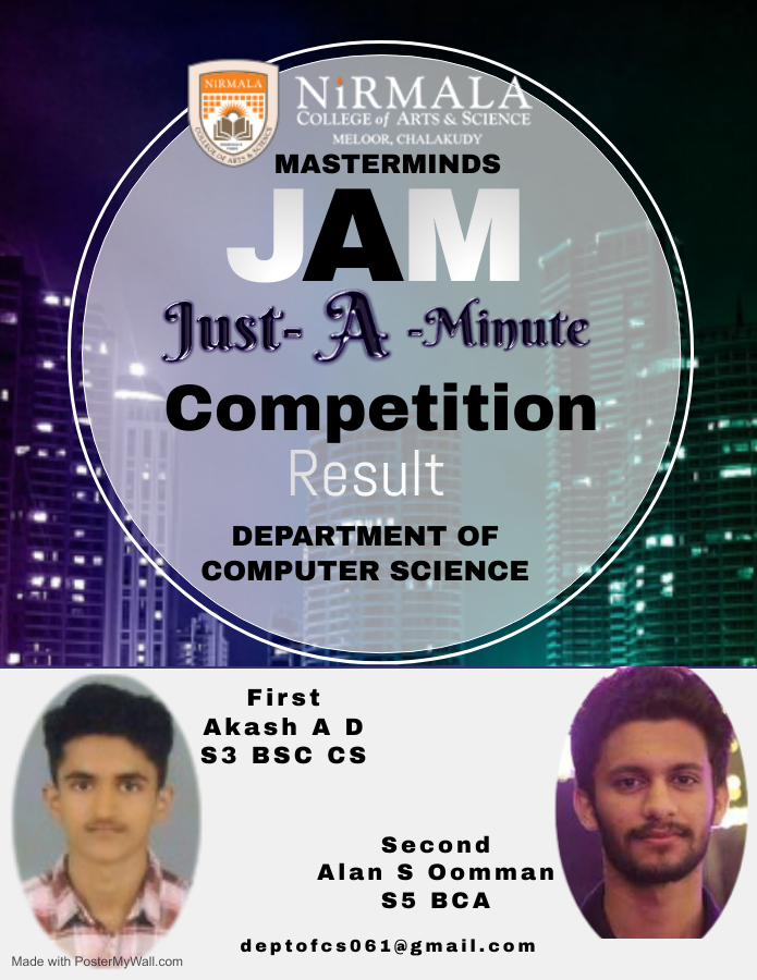 J-A-M Competition Result